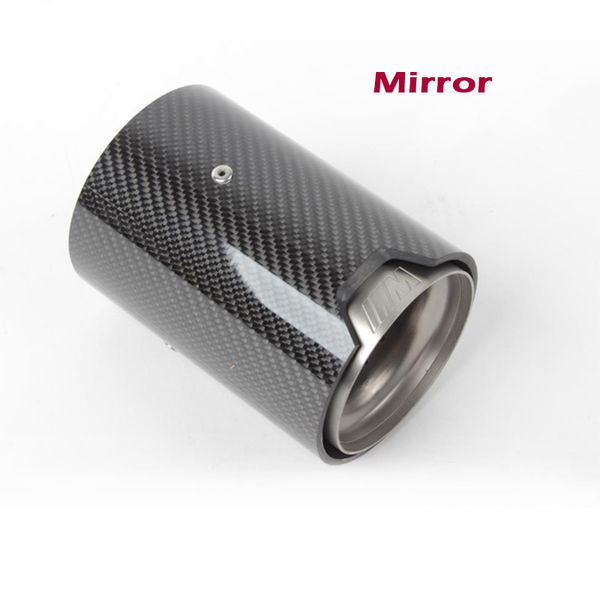

Hot 1 Pcs 66mm 73mm Inlet 93mm Outlet Exhaust Tip Carbon Fiber Car Exhaust Pipe Tail Muffler Tip for BMW M2/M3/M4 Free Shipping