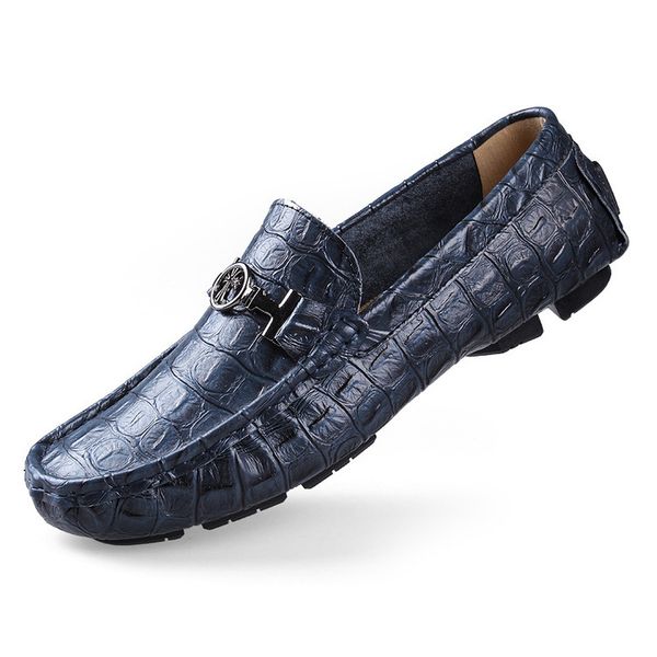

crocodile loafers men luxury handmade genuine leather driving shoes big size 50 49 48 47 12.5 12 11.5 11 10.5 moccasins