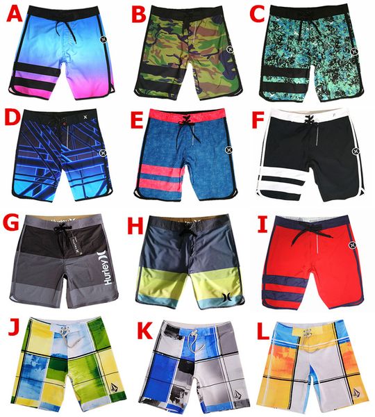 

awesome spandex fabric casual shorts relaxed mens board shorts beachshorts bermudas shorts leisure pants quick dry surf swim trunks swimwear, White;black