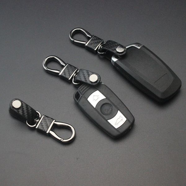 

10pcs carbon fibre metal key ring key chain for bmw vw audi benz cadillac lexus skoda honda toyota alfa romeo ford car styling accessory