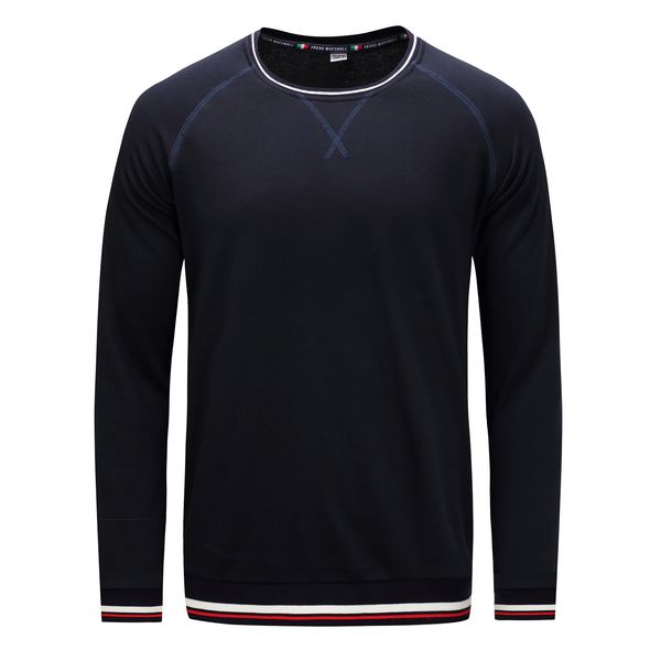 

mens simple design solid color long sleeve t-shirt male casual bottoming shirts thin pullover crew neck ing, White;black