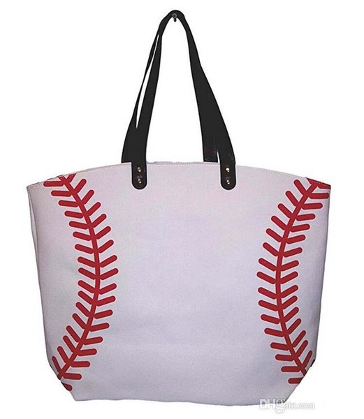 

Outdoor Bags Canvas Softball Tote Bags Baseball Bag Football Bags Soccer Ball Bag with Hasps Closure Sports Bag