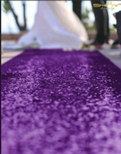 

shinybeauty 4ftx15ft-sequin aisle runner-purple sparkly carpet runner for wedding/christmas /thanksgiving decor,party runner, sparkly floor