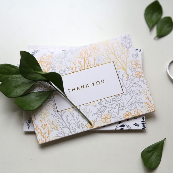 

6pcs/pack creative paper envelopes stamping greeting card mini gift cards