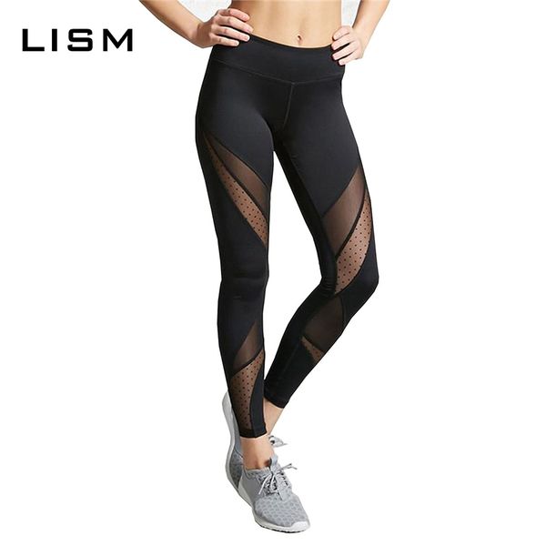 

sports running black yoga pants elastic breathable exercise long pants men women yoga workout fitness slimtrouser, White;red