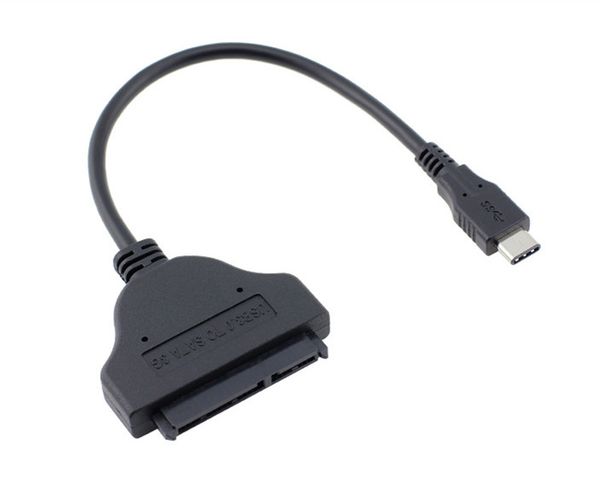 

type c usb 3.1 to sata ii hdd ssd adapter cable for 2.5 inch sata drive 10gbps 20cm