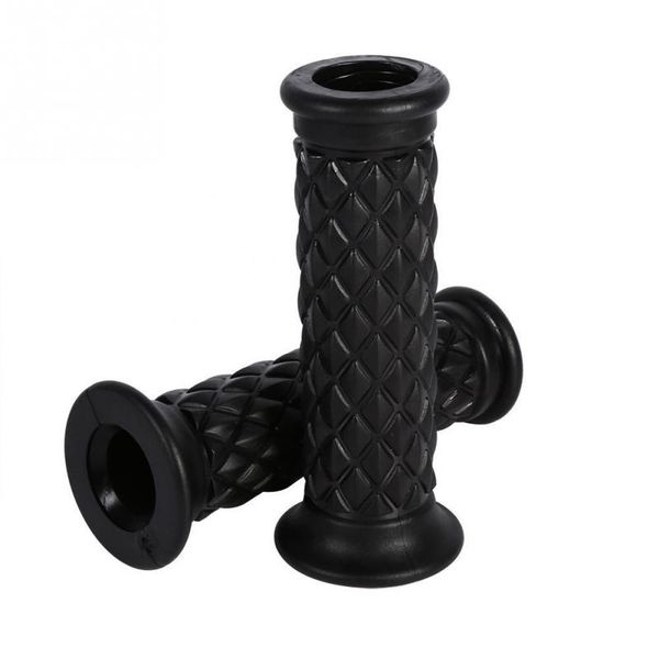 

2pcs Motorcycle Motorbike Cafe Racer Handlebar Grips Rubber Anti-slip Handle Grip