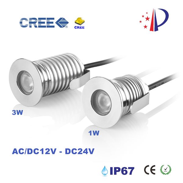 

1W / 3W привело подземные света пола, 12V 24V похоронили фары сада водоустойчивое IP67, св