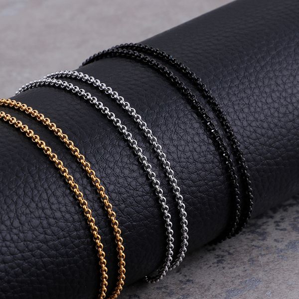 STERLL Catenina da uomo in argento con custodia per gioielli ideale come regalo per uomo STERLL Catenina da uomo in argento con custodia per gioielli ideale come regalo per uomo