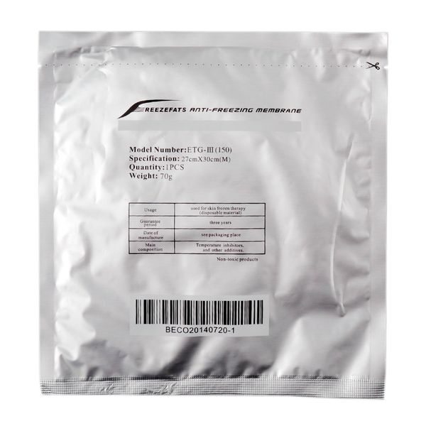 

slimming machine anti-ing pad antie membrane antiing membrane cooling pads for weight reduce cryo therapy