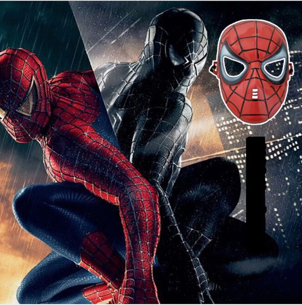 

Mens Kids Accessories Party Performing Mask Halloween Cosplay Spider Classic Fashion Mask For Men Free Size