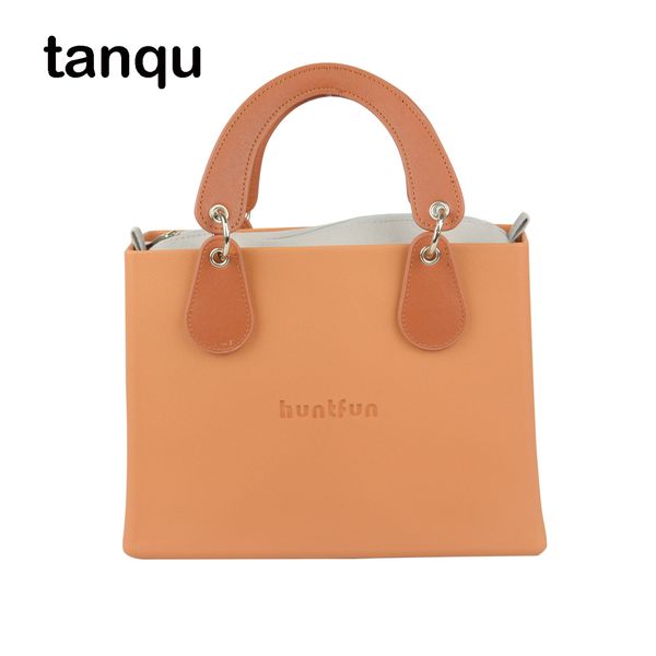 

new huntfun eva square bag with concise curved belt handle with drops waterproof inner pocket women o bag style handbag obag