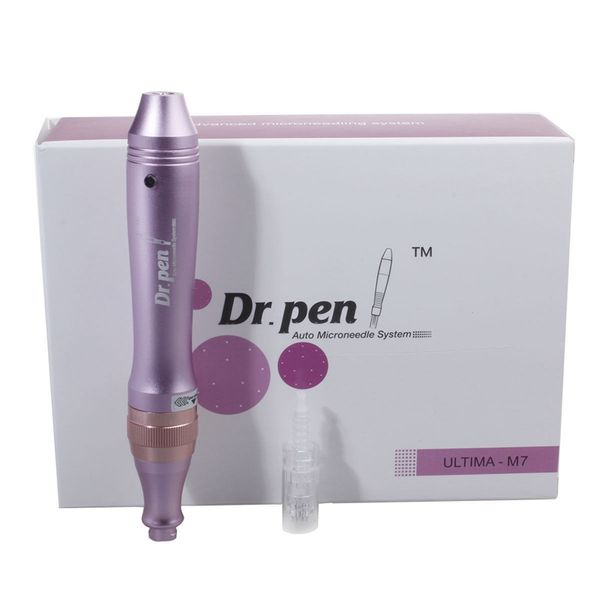 

Перезаряжаемая Dr.Pen M7-W M7W Беспроводная ручка Derma Pen Micro Micro Регулируемая длина иглы 0