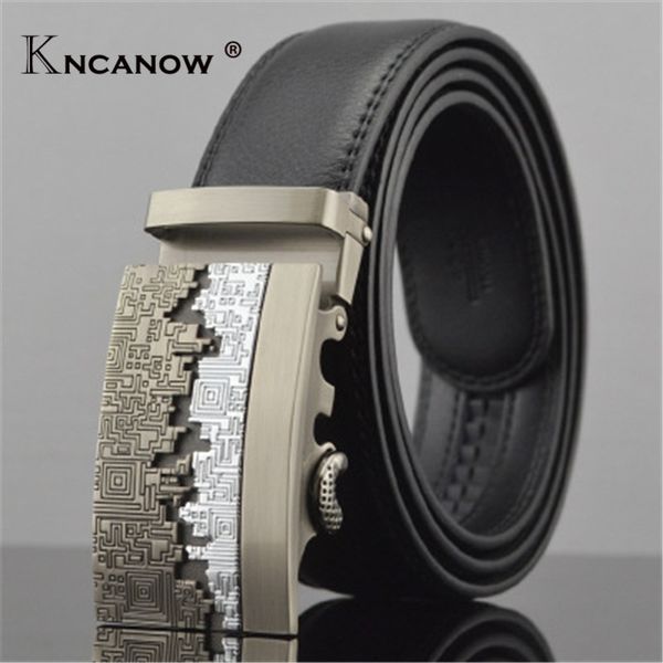 

kncanow 105-140cm belts 2018 real leather belts ly87831-1 for ing, Black;brown