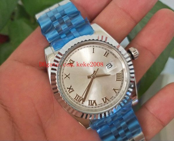 

роскошные мода наручные часы datejust леди stahl 279174 36 мм 31 мм из нержавеющей стали римский циферблат механические автоматические женск, Slivery;brown