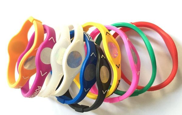 Nova Venda pulseira de Energia pulseiras de silicone Esporte Esporte Bandas equilíbrio pulseira para melhor presente navio livre