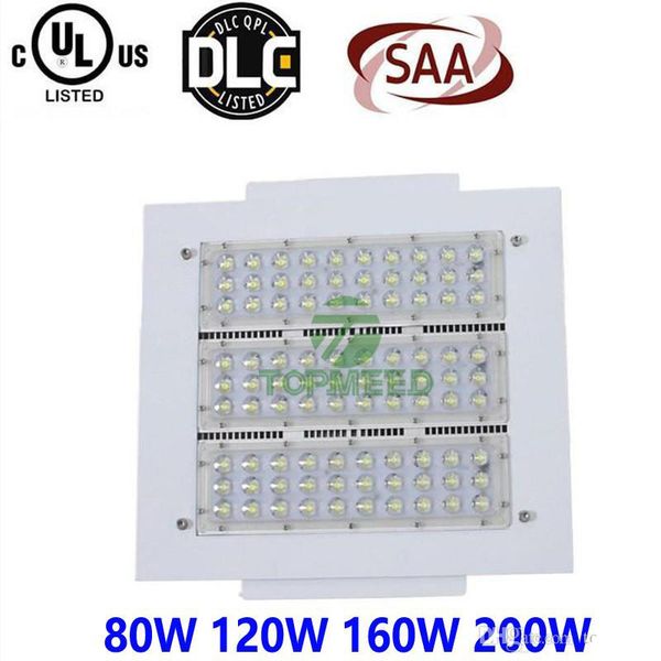 

CE UL бензоколонка LED навес Свет 100 Вт 150 Вт 200 Вт 250 Вт 100-277 в автостоянка светодиодные