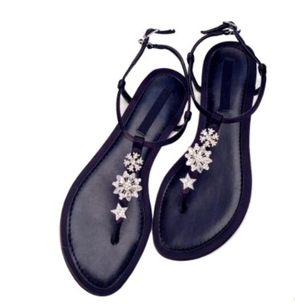 

women sandals classic hollow strap luxury buling buling rhinestone genuine leather fashion brand ladies summer sandals, Black