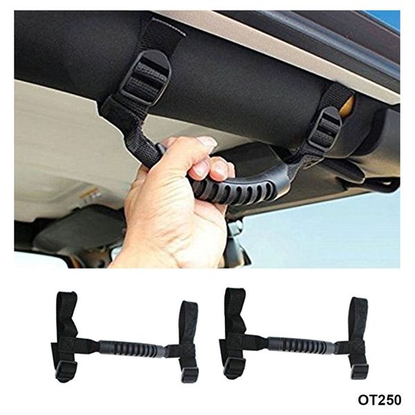 Unlimited Roll Bar Grab Handles For All Jeep Wrangler Yj Tj Jk Jku Sports Sahara High Quality Car Interior Decoration Accessories Car Interior