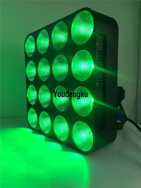 16 Köpfe RGB DMX LED Matrix Beam Blinder Licht LED DJ 4x4 RGB 3in1 LED Blinder Matrix Publikum Hintergrund Bühnenlicht