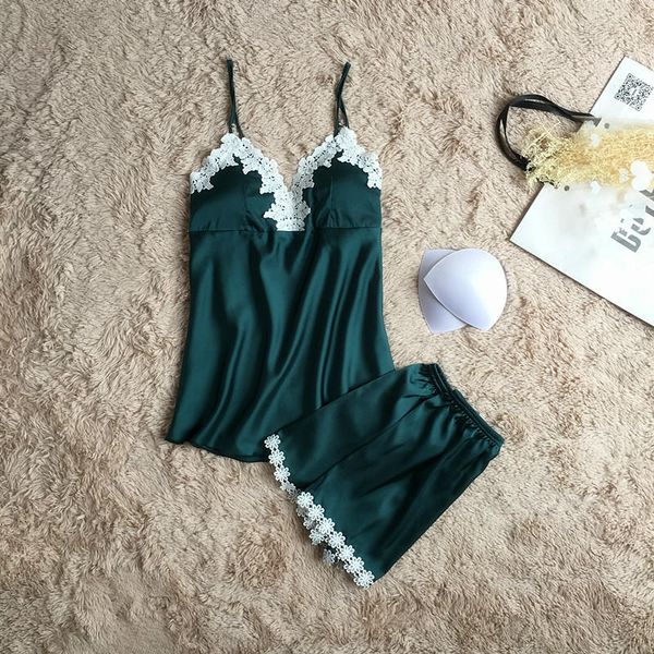 

summer sets for women satin lace pyjamas homewear pajamas nightwear pijama new pajamas fashion women brand lingerie mjbto