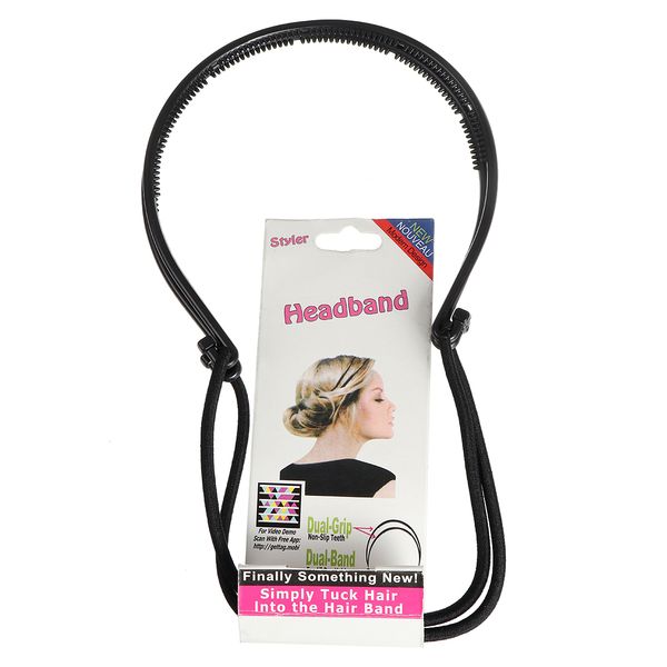 Accessories Women Elastic Head Band Turban Female Hair Braiding