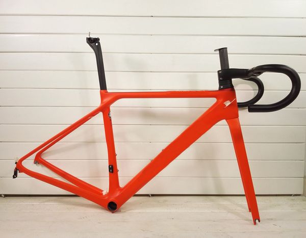 

2018 new model ell full carbon fiber frame cf lx t1000 carbon bike road frame bicycle racing bike frame et road axle di c brake