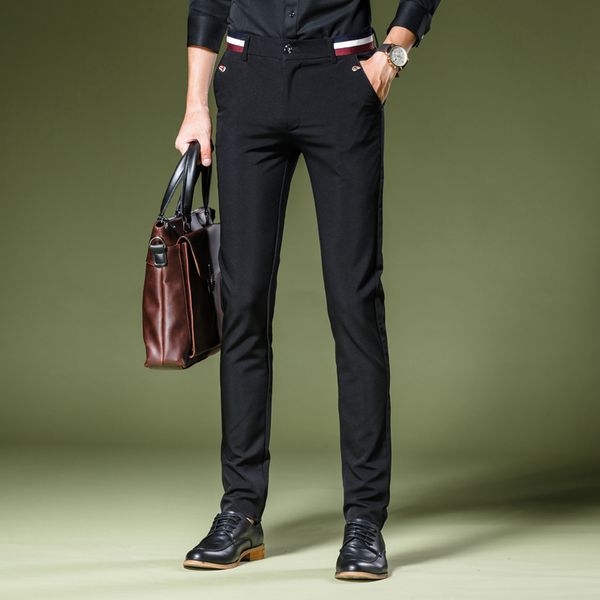 

2017, winter and new business casual pants, korean pants, k1602, Black