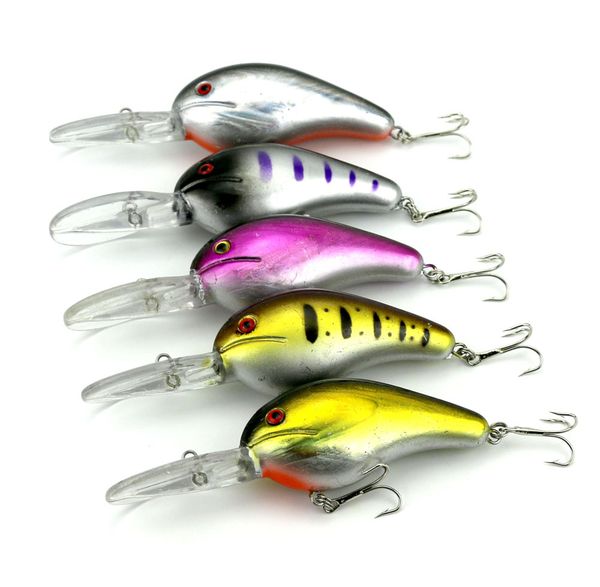 

cb021 100pcs big crankbait 12cm 21.2g carp fishing lure hard fishing crank bait plastic hard pesca isca artificial 3d lure