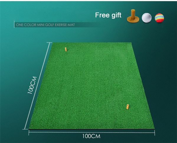 2019 100x100cm Backyard Golf Mat Indoor Residential Training