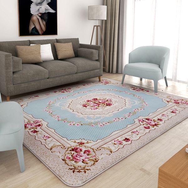 

130x190cm pastoral carpets for living room modern bedroom bedside rugs and carpets sofa coffee table area rug home floor mat