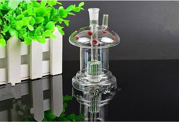 Blumenpilz Shisha Großhandel Glasbongs Ölbrenner Glas Wasserpfeife Bohrinseln Rauchen, Öl.