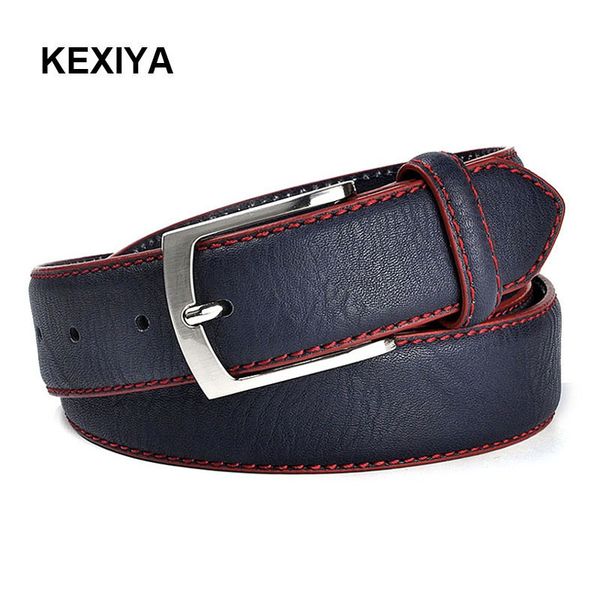 navy blue designer belt