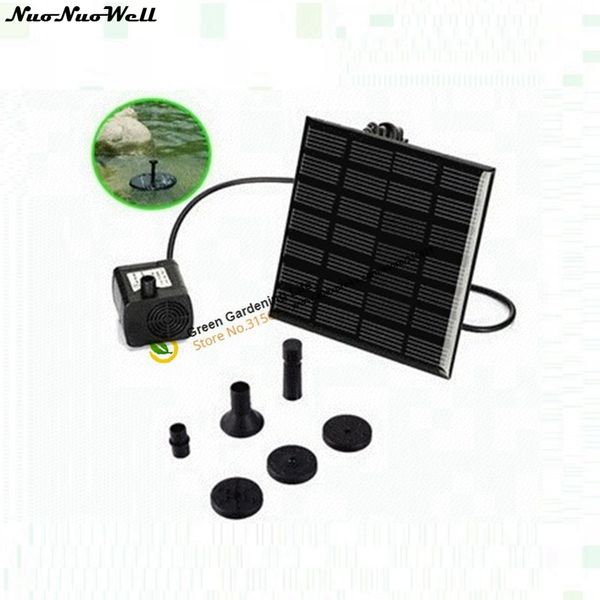 

7v 1.2w home flower garden automatic solar water kits mini pv landscape fountain fish tank water cycle system solar panels