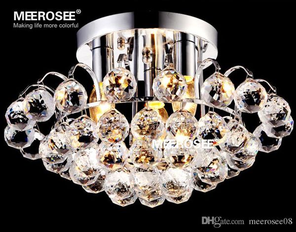 Small Crystal Ceiling Light Crystal Lustres Lamp Ceiling Lighting