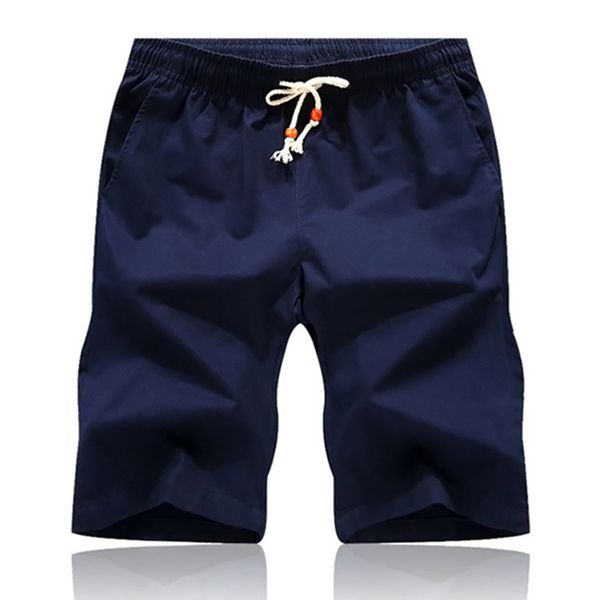 

2018 summer casual shorts men cotton fashion style men shorts bermuda beach colors plus size m-5xl short for male1, White;black