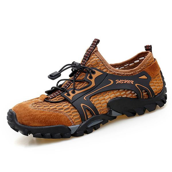 

mortonpart 2018 summer outdoor hiking men women breathable mesh trekking climbing anti slip mountain shoes couples boots