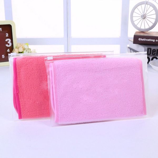 

40*17cm makeup remover towel natural microfiber cleaning skin face towel facial wipe cloths wash cloth bridal party towel