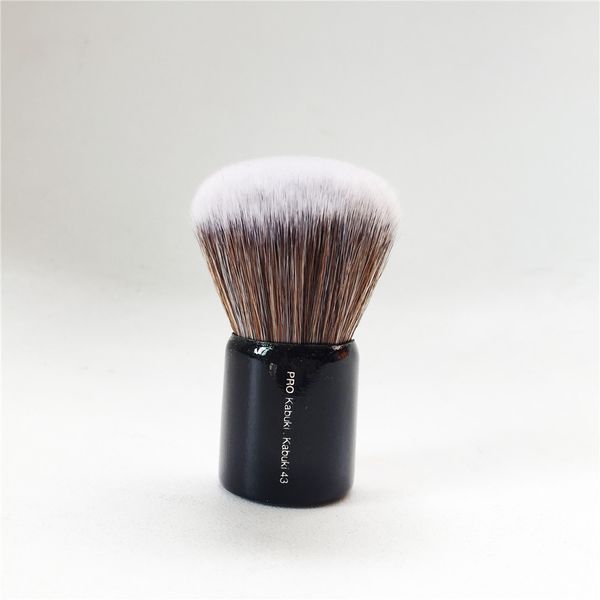 Pro Kabuki Brush #43 - Кисть для макияжа с минеральным буфером для пудры для лица с бронзатором и румянами