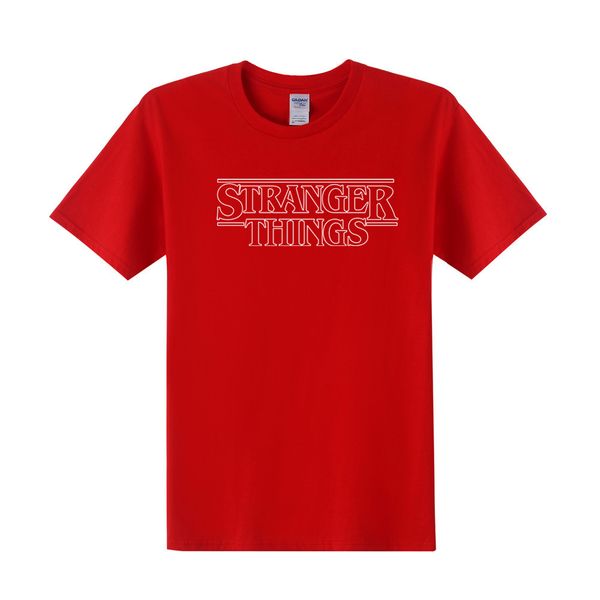 

cotton new o-neck show stranger things men t shirt cotton short sleeve men fashion shirt tees summer plus size xs-xxxl, White;black