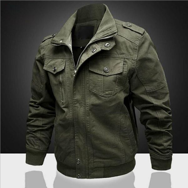 

2018 new arrived autumn winter male cotton tooling jacket men casual loose windproof vintage outwear jackets m-6xl, Black;brown