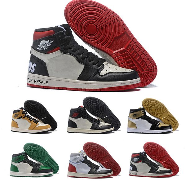 

2019 1 high og nrg no l pack 1 ail black var ity red black toe ba ketball hoe men not for re ale port neaker with box