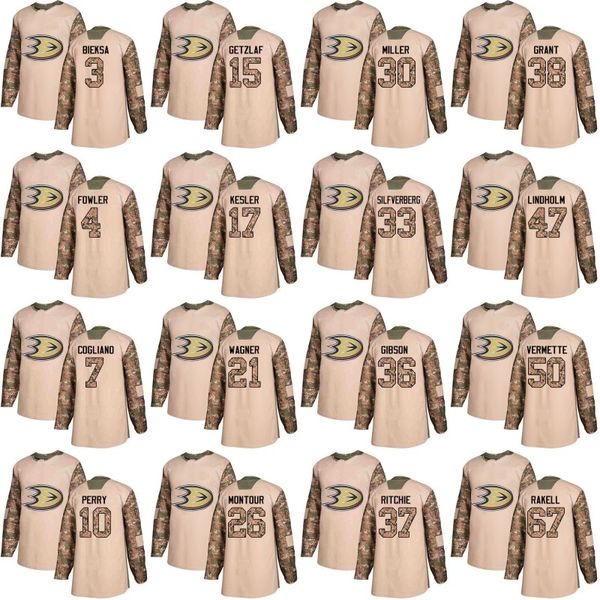 

Anaheim Ducks Jersey Veterans Day Practice 7 Andrew Cogliano 14 Adam Henrique 26 Brandon Montour 33 Jakob Silfverberg Hockey Jerseys