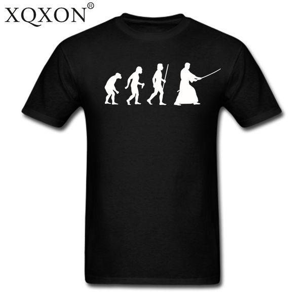 

2018 new summer cotton casual man t-shirt evolution of kendo high-quality men t shirt d93, White;black