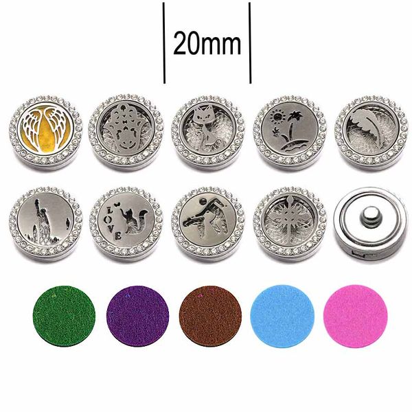 

noosa aromatherapy perfume locket snap buttons 18mm cross heart essential oil diffuser snap button jewelry for snap bracelet necklace