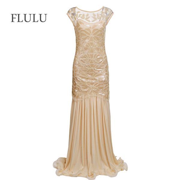 

flulu summer dress women fashion vintage sequined mesh long dress elegant female christmas party dresses vestidos plus size, White;black