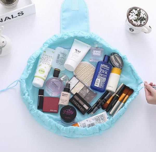 

классический вели вели ленивый косметический мешок drawstring мыть мешок макияж организатор хранения путешествия косметический мешок макияж