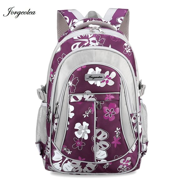 

jorgeolea school bag for girls zipper kid backpack fashion satchel shoulder bags backpack