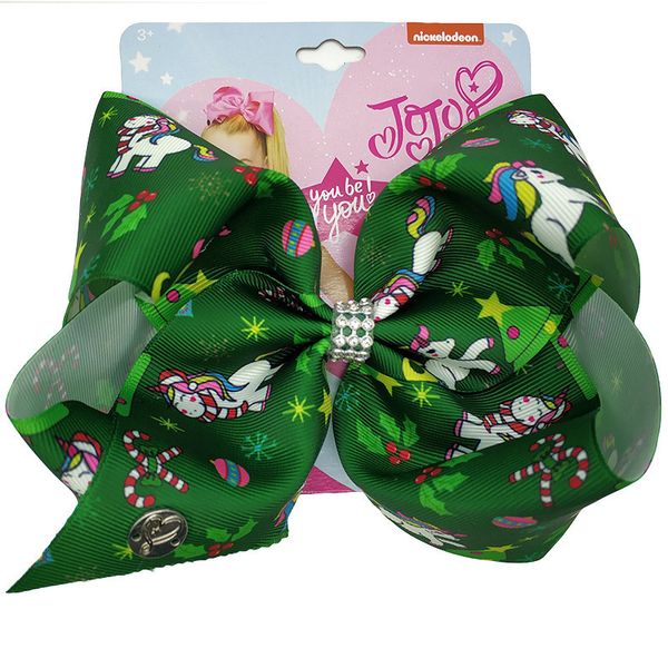 8 In Jojo Bows Christmas Large Jojo Siwa Hairbows Signature Hair
