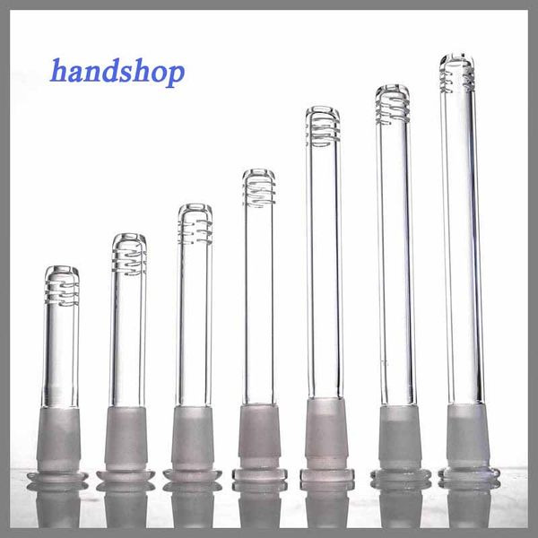 

Оптовая стекло downstem диффузор / редуктор 18,8 мм CC-01 стекло вниз трубки стержня 2,5 дюйма до 6,5 дюйма с 6 порезов